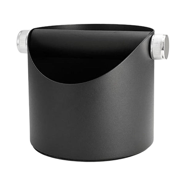 I.XXI Knock Box with Nonslip Base, Black