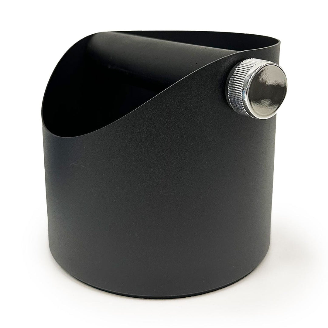 I.XXI Knock Box with Nonslip Base, Black