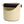 I.XXI Knock Box with Nonslip Base, Cream