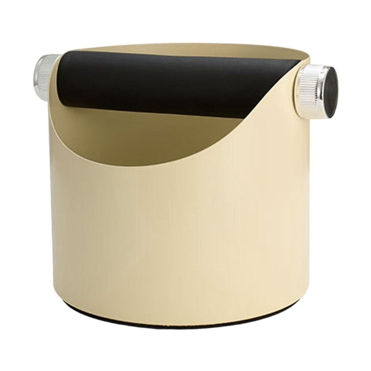 I.XXI Knock Box with Nonslip Base, Cream