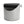 I.XXI Knock Box with Nonslip Base, Grey