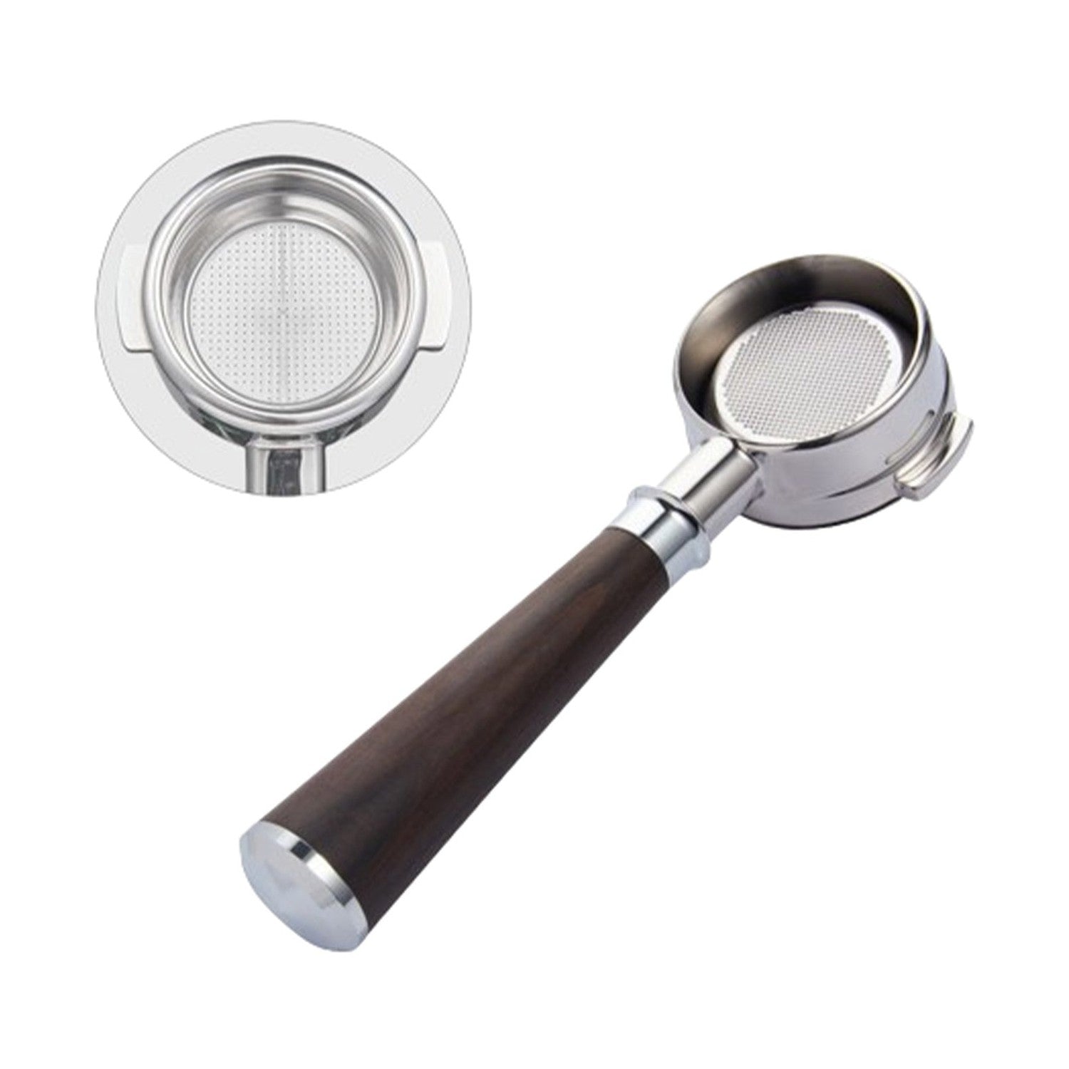 I.XXI La Marzocco compatible bottomless portafilter 58MM Black Rosewood