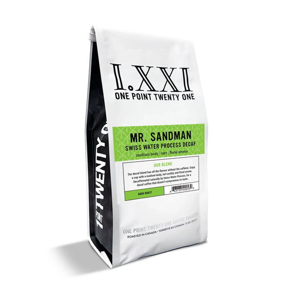 I.XXI Mr. Sandman Whole Bean Decaf Coffee, 12 oz.