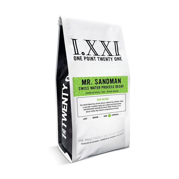 I.XXI Mr. Sandman Whole Bean Decaf Coffee, 12 oz.