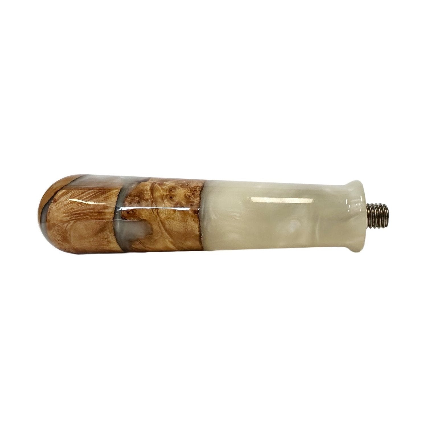 I.XXI Portafilter Handle M10 Wood with White Plastic