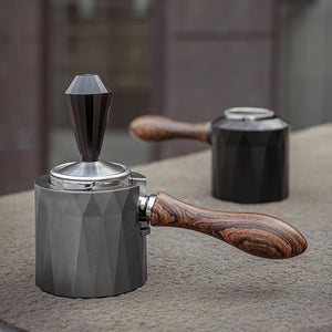 I.XXI Portafilter Holder & Tamping Stand, Silver
