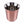 I.XXI Stainless Steel Double Wall 150ml Espresso Cup, Copper