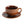 I.XXI Striped Coffee Mug with Saucer 220ml, Caramel