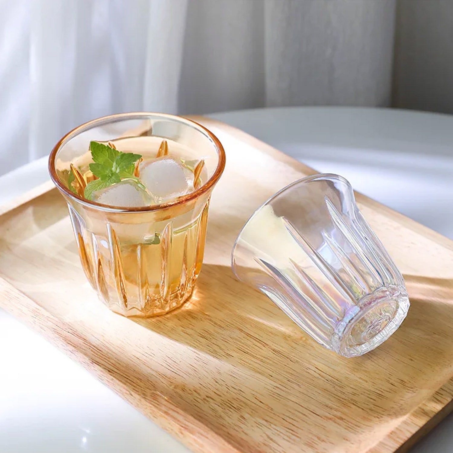 I.XXI Vertical Grain Rainbow Glass, 200ml
