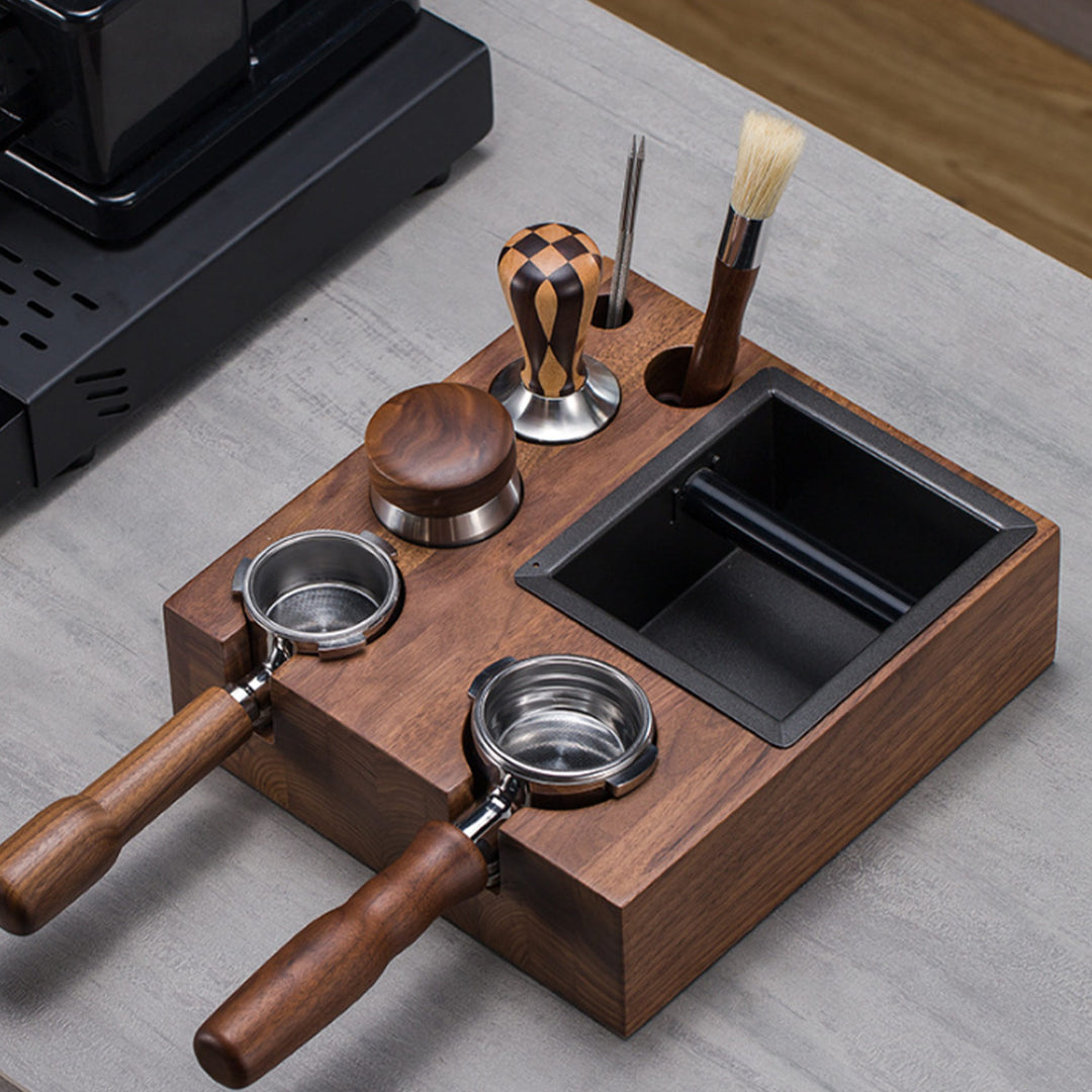I.XXI Walnut Wood Espresso Station