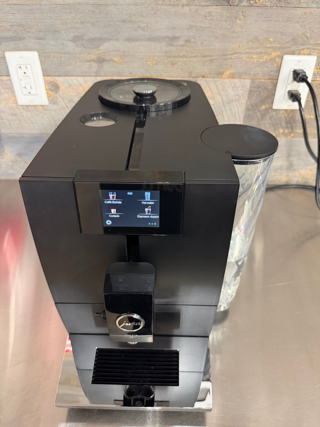 RETURN | Jura ENA 8 Automatic Espresso Machine, Full Metropolitan Black 