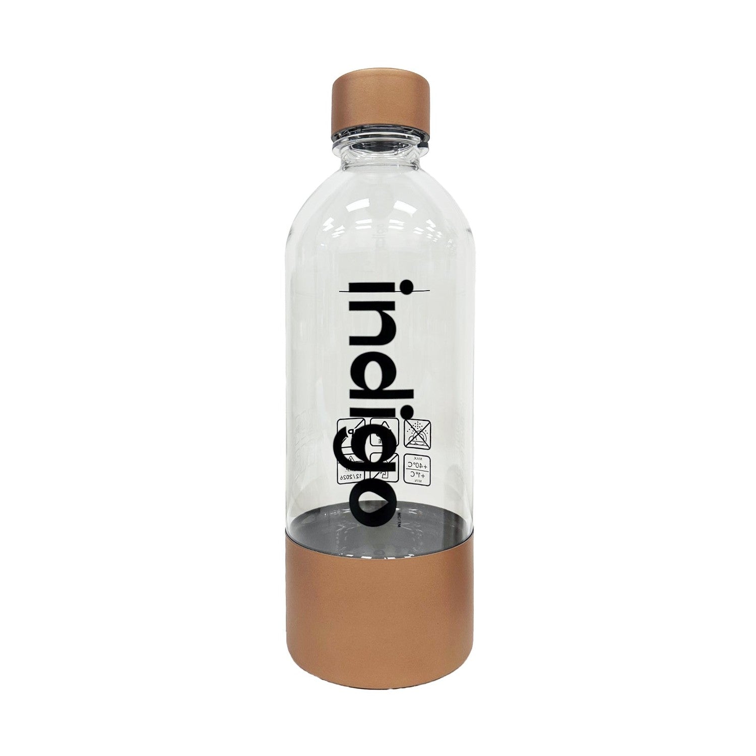 Indigo Carbonating Bottle 0.8L, Rose Gold