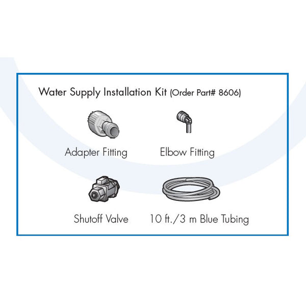 Ion Water Supply Install Kit #8606