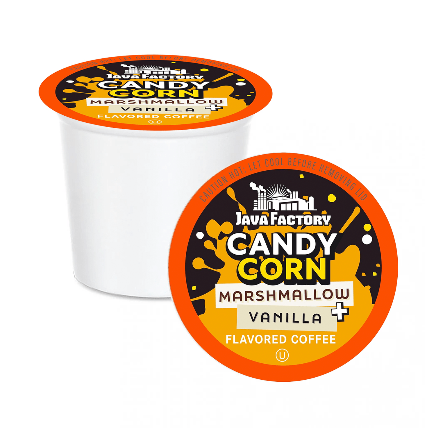 Java Factory Roasters Candy Corn Single Serve Coffee, 12 Pack