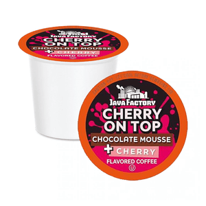 Java Factory Roasters Cherry On Top Single Serve Coffee, 12 Pack