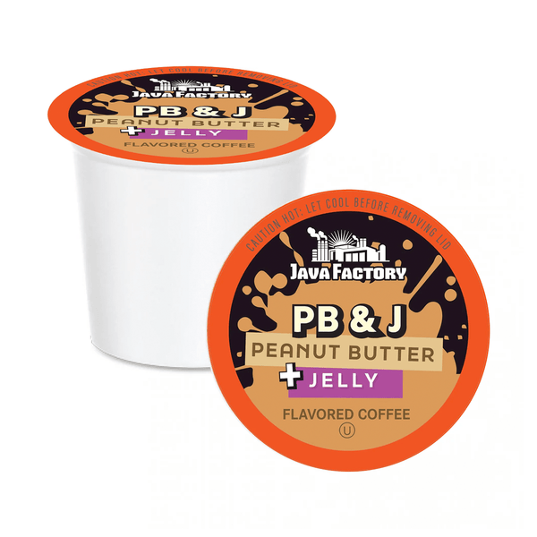 Java Factory Roasters PB & J Single Serve Coffee, 12 Pack