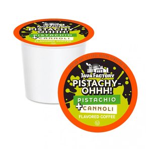Java Factory Roasters Pistachy-Ohhh! Single Serve Coffee, 12 Pack