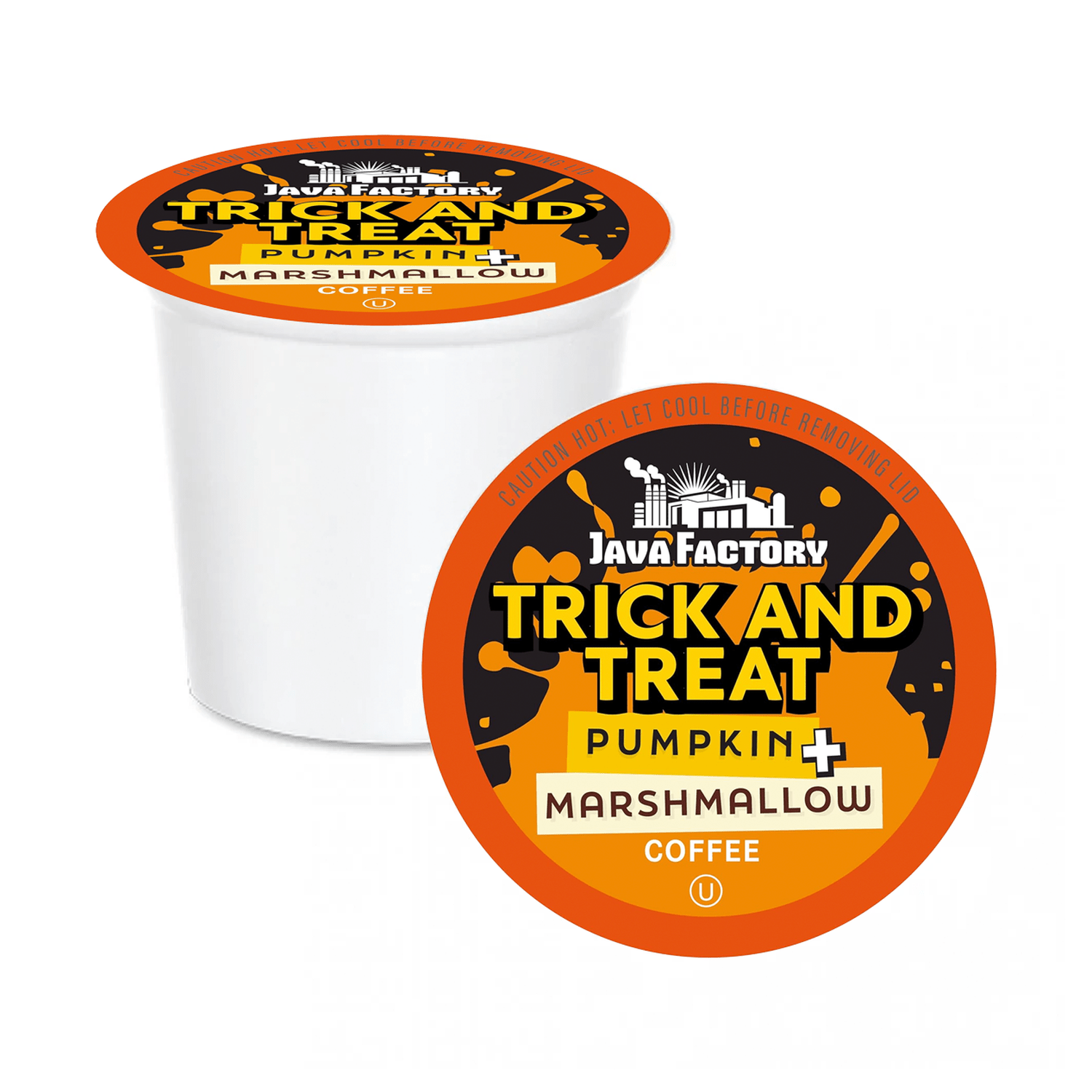 Java Factory Roasters Trick & Treat Single Serve Coffee, 12 Pack