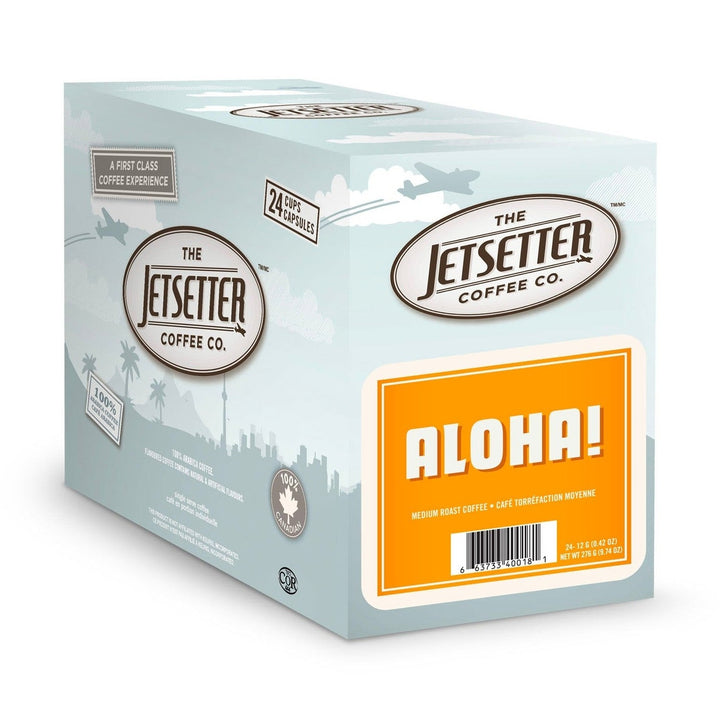 Jetsetter Aloha Single Serve Coffee 24 Pack