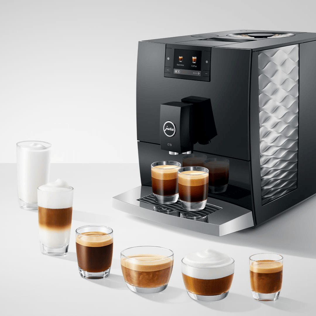 Jura C9 Automatic Espresso Machine, Piano Black 