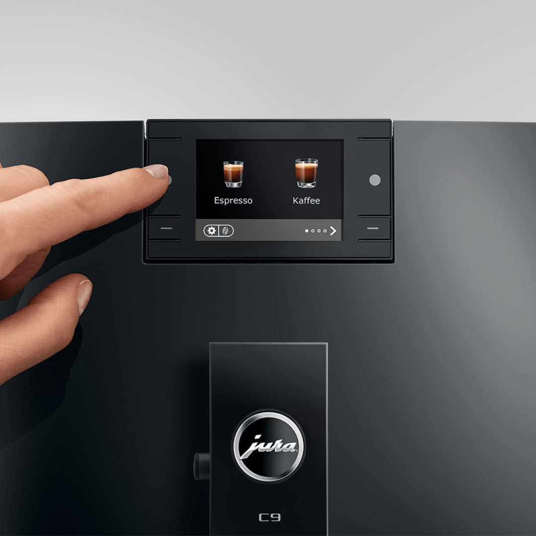 Jura C9 Automatic Espresso Machine, Piano Black 