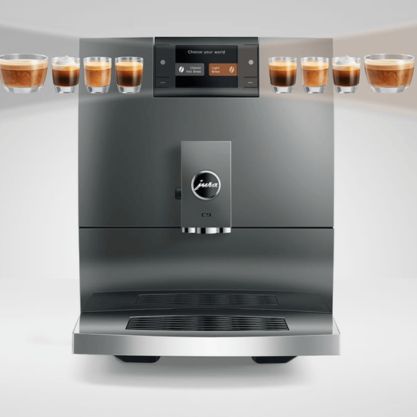 Jura C9 Automatic Espresso Machine, Piano Inox #15751