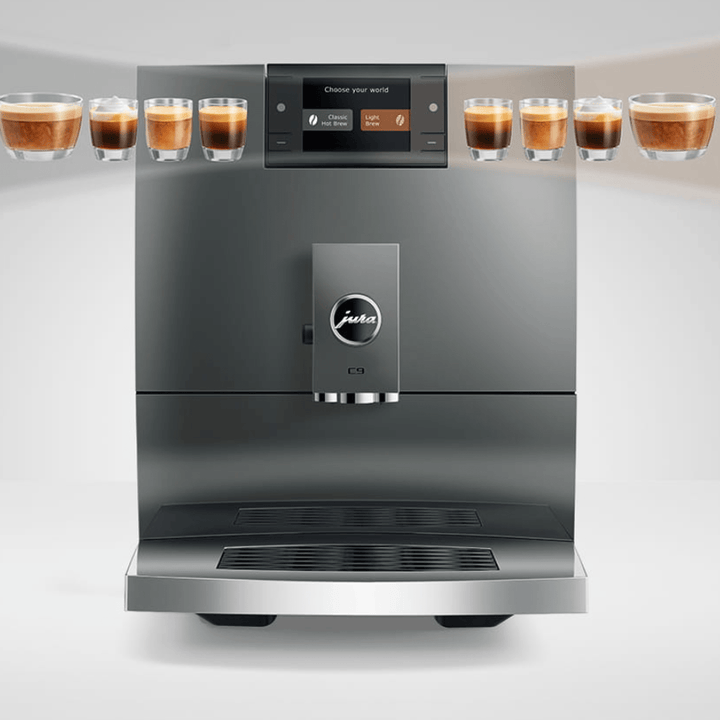 Jura C9 Automatic Espresso Machine, Piano Inox 