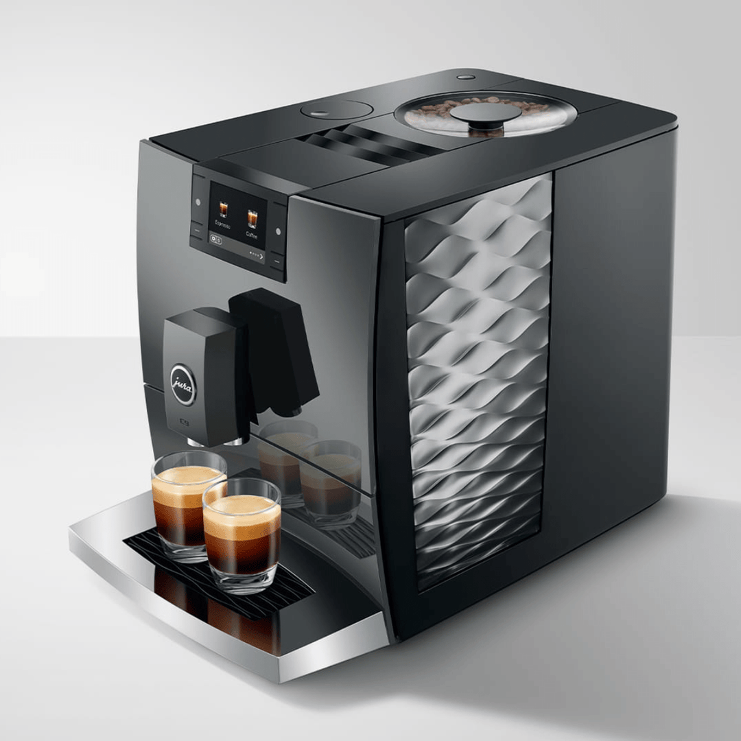 Jura C9 Automatic Espresso Machine, Piano Inox 
