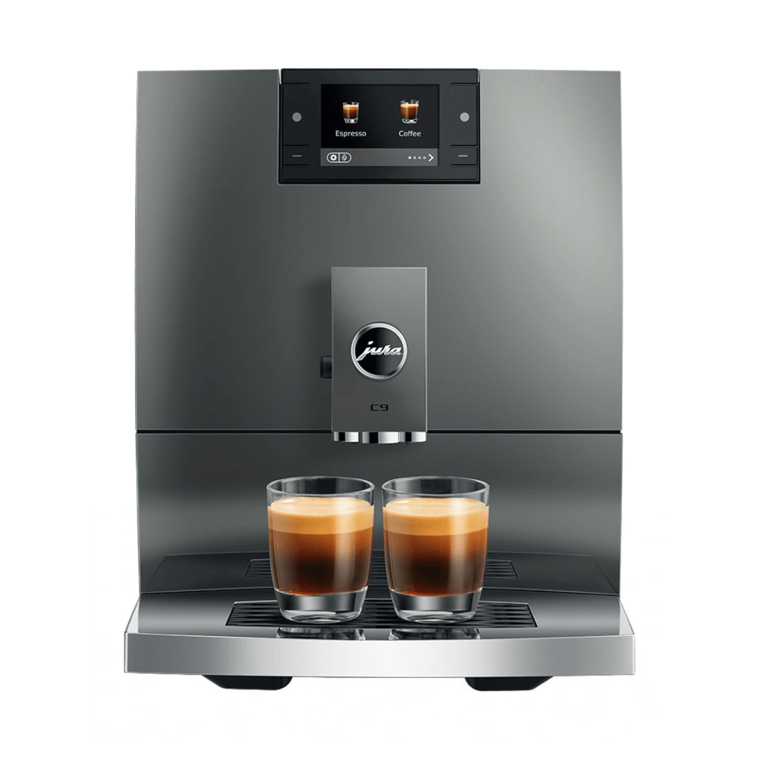 Jura C9 Automatic Espresso Machine, Piano Inox 