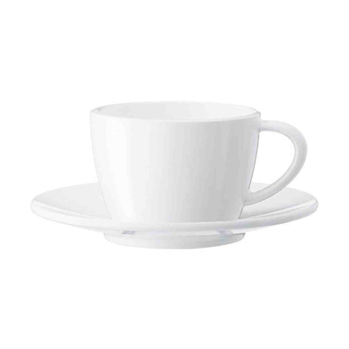 Jura Cappuccino Cups with Saucers 5.5 oz, Set of 2