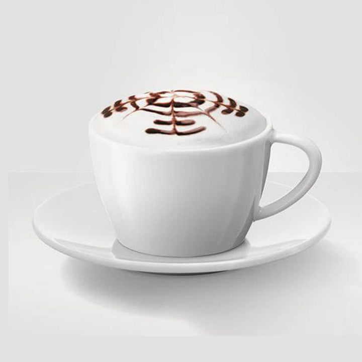 Jura Cappuccino Cups with Saucers 5.5 oz, Set of 2