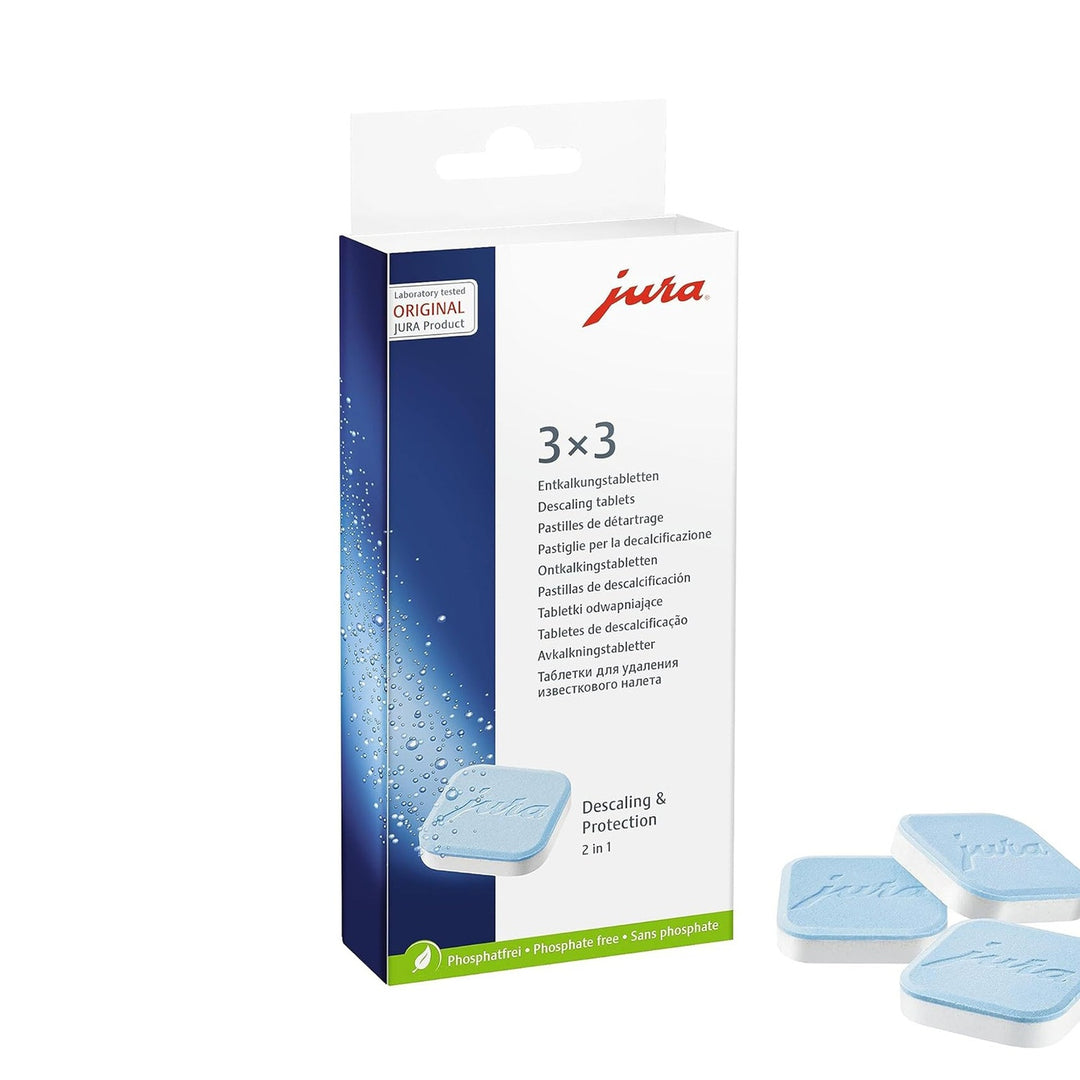 Jura Descaling Tablets, Pack of 9
