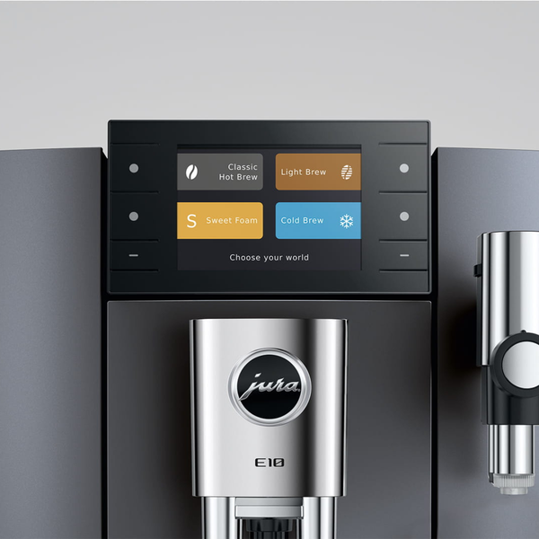 Jura E10 Automatic Espresso Machine, Onyx Grey #15720