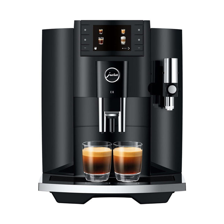 Jura E8 Automatic Espresso Machine, Piano Black 