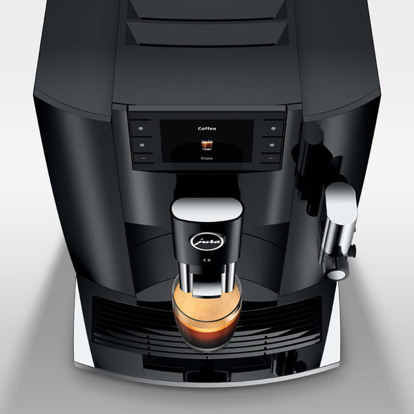 Jura E8 Automatic Espresso Machine, Piano Black #15648