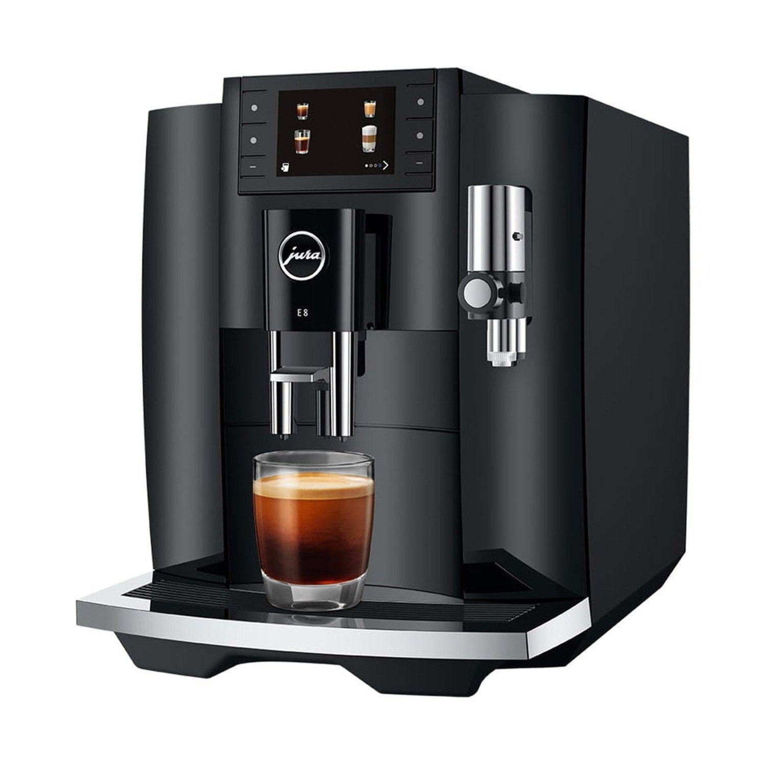 Jura E8 Automatic Espresso Machine, Piano Black #15648
