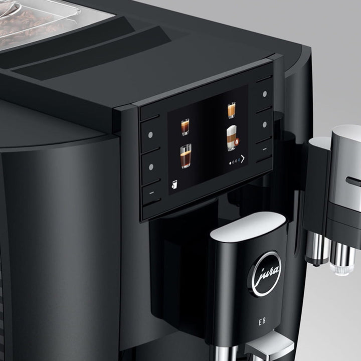 Jura E8 Automatic Espresso Machine, Piano Black 