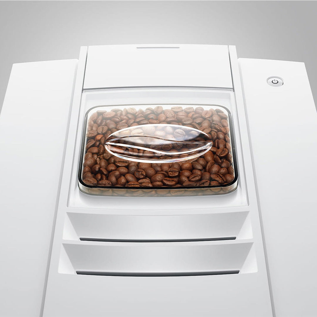 Jura E8 Automatic Espresso Machine, Piano White 