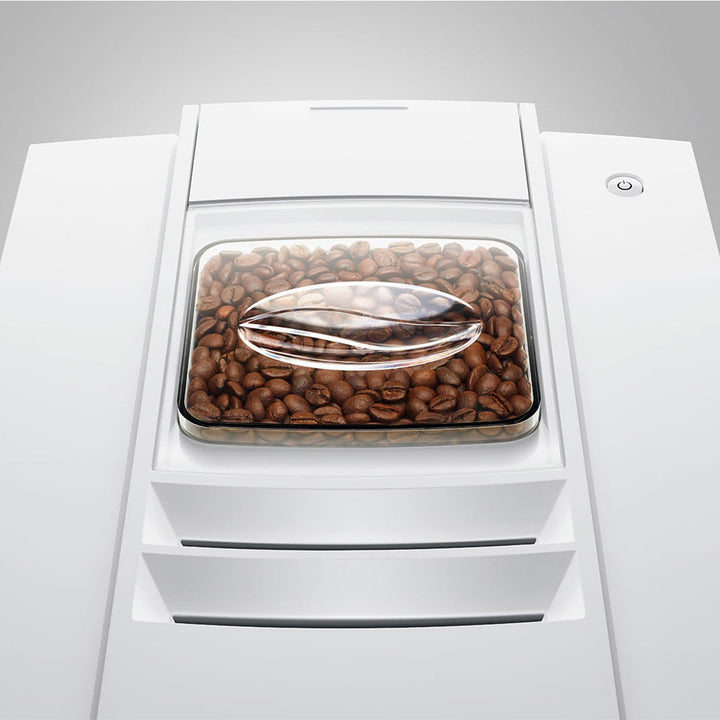 Jura E8 Automatic Espresso Machine, Piano White 