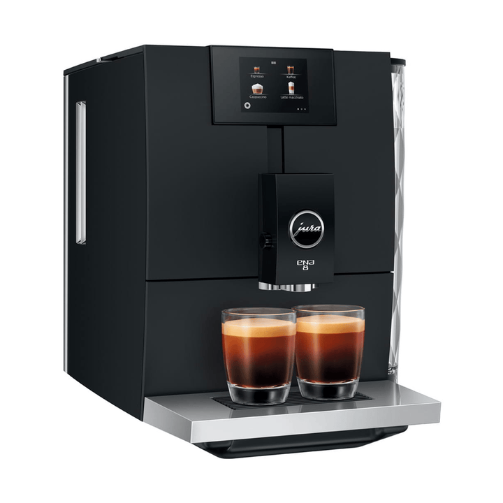 Jura ENA 8 Automatic Espresso Machine, Full Metropolitan Black 