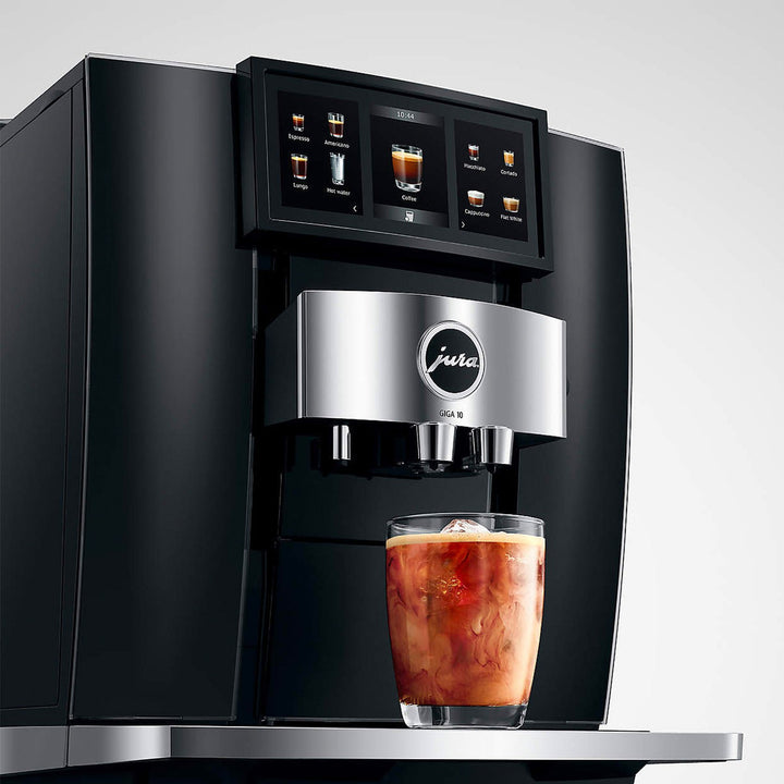 Jura Giga 10 Automatic Espresso Machine, Diamond Black 