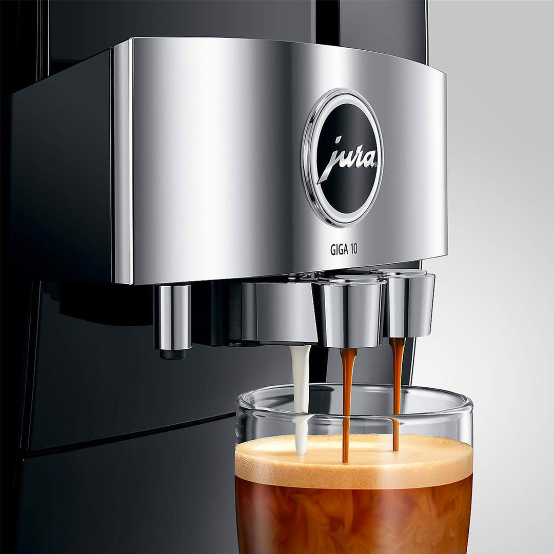 Jura Giga 10 Automatic Espresso Machine, Diamond Black 