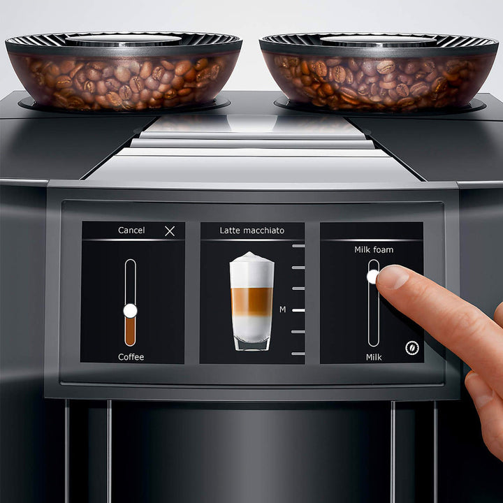 Jura Giga 10 Automatic Espresso Machine, Diamond Black 
