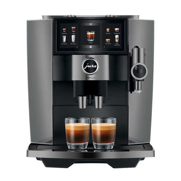 Jura J10 Twin Automatic Espresso Machine, Diamond Onyx #15724