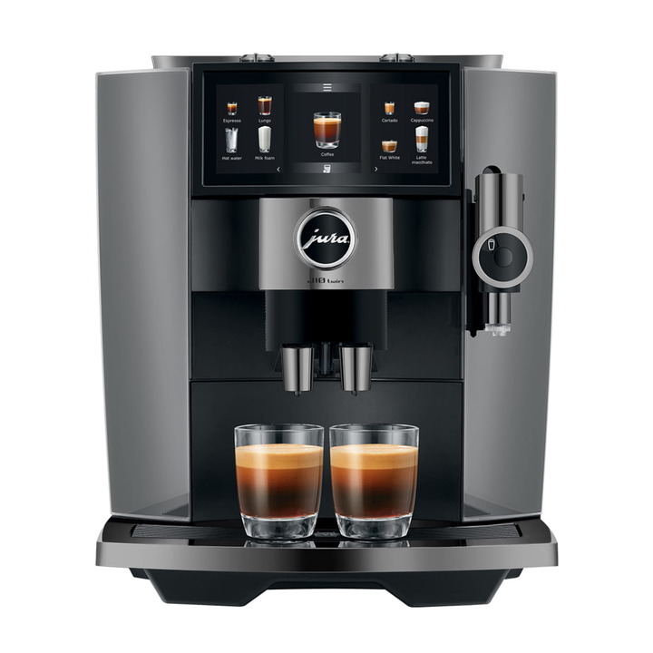 Jura J10 Twin Automatic Espresso Machine, Diamond Onyx 