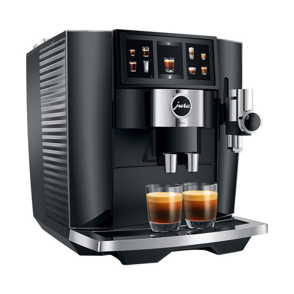 Jura J8 Twin Automatic Espresso Machine, Diamond Black #15658