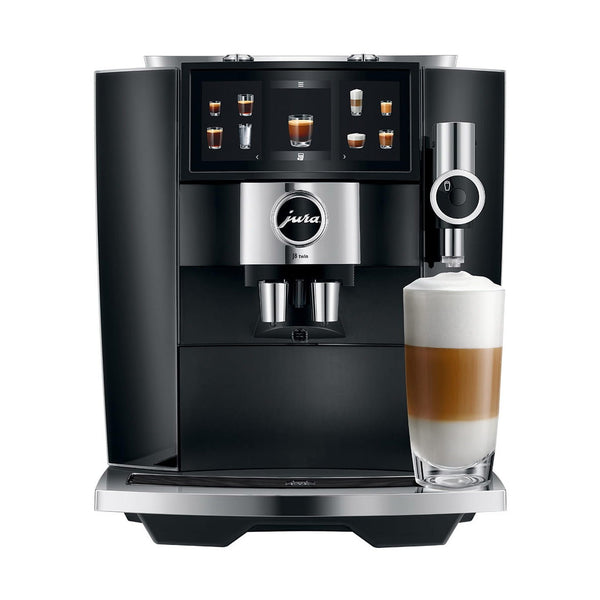 Jura J8 Twin Automatic Espresso Machine, Diamond Black #15658