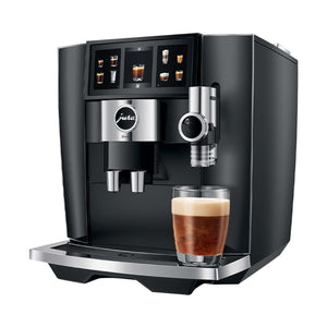 Jura J8 Twin Automatic Espresso Machine, Diamond Black #15658