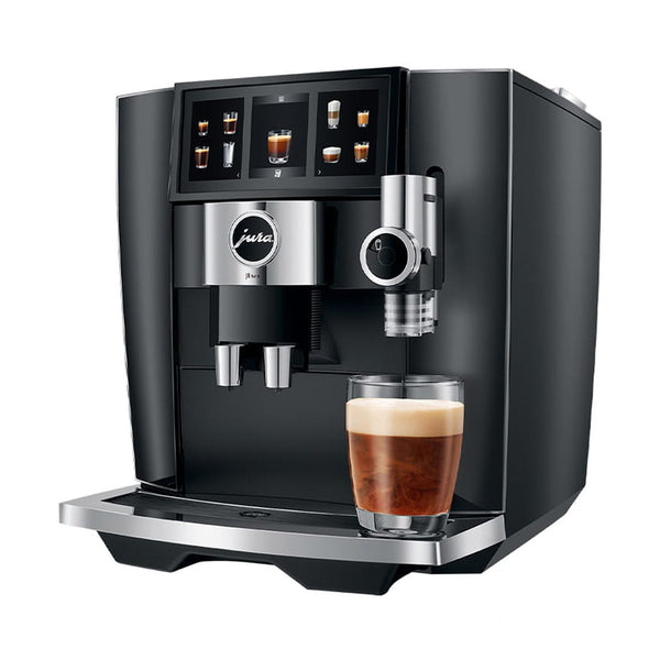 Jura J8 Twin Automatic Espresso Machine, Diamond Black #15658