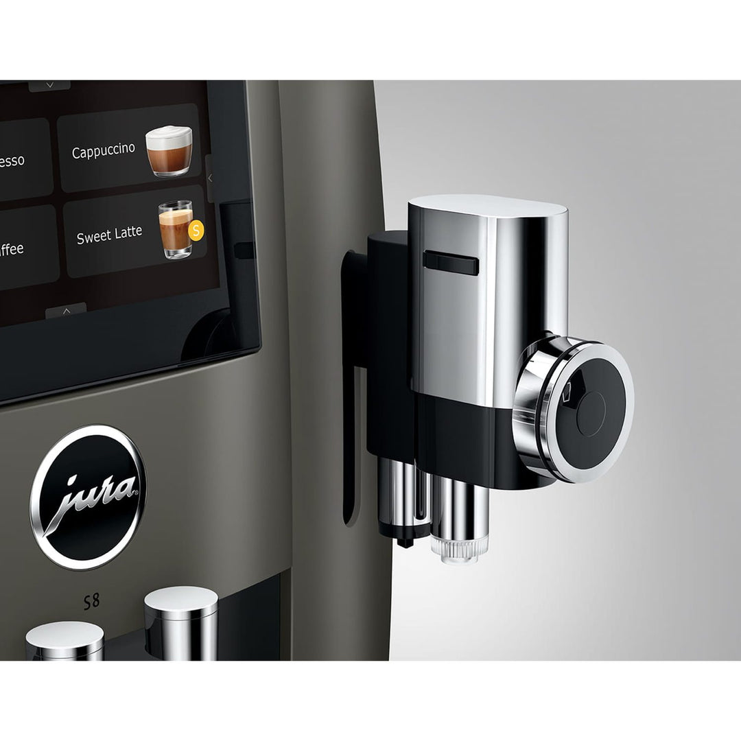 Jura S8 Automatic Espresso Machine, Dark Inox 